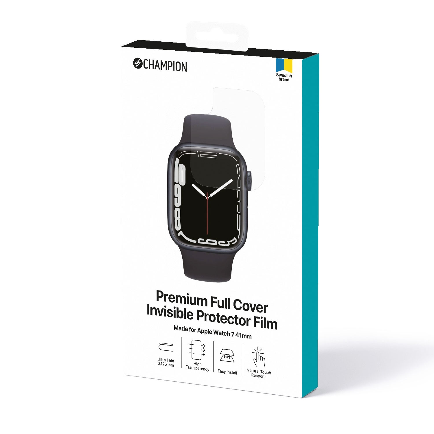 Screenprotector Apple watch 7/8 3-pack 41mm