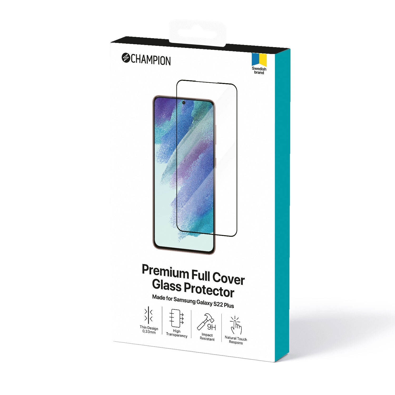 Screenprotector Galaxy S22+ Zwart