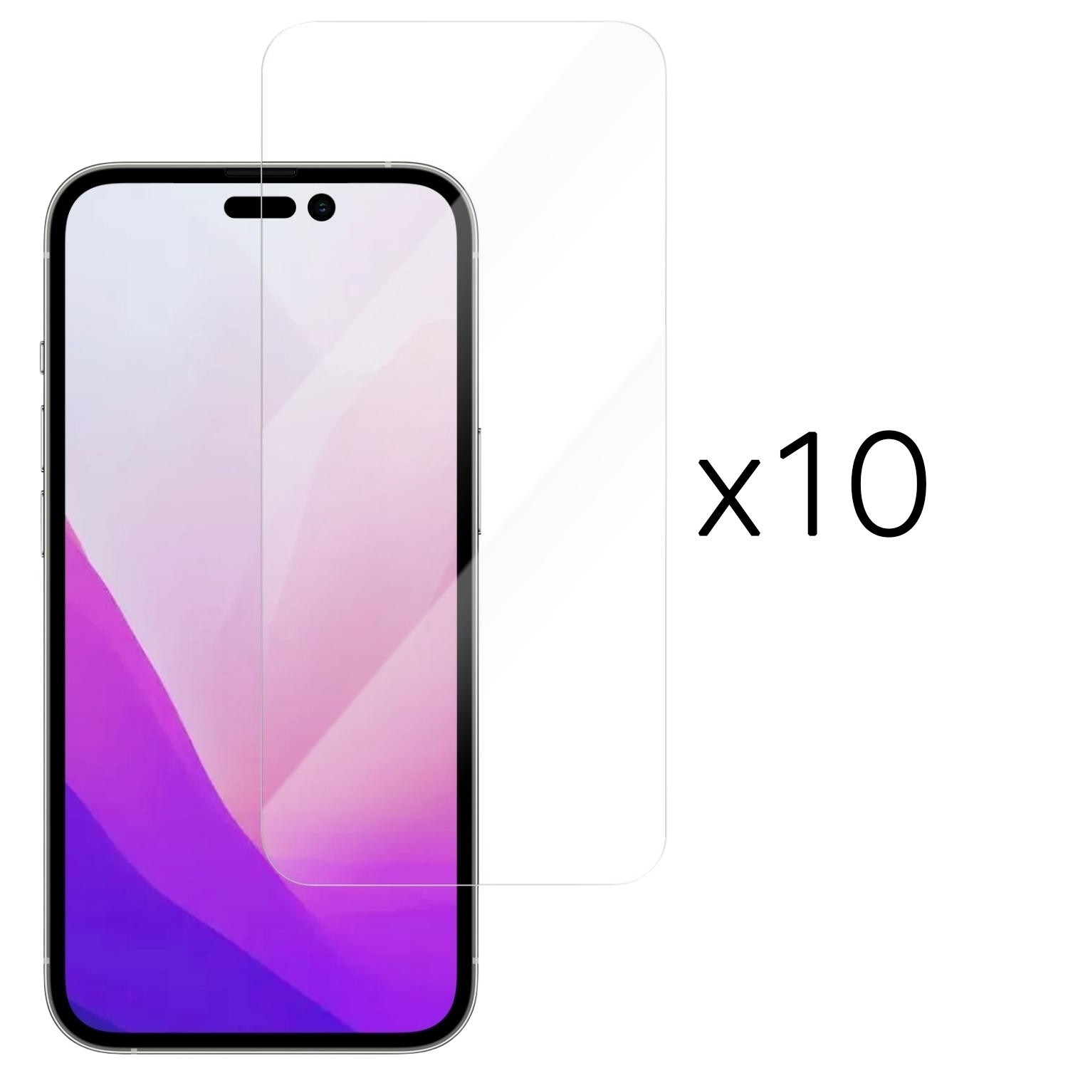 Screenprotector iPhone 14 Pro Max 10-pack
