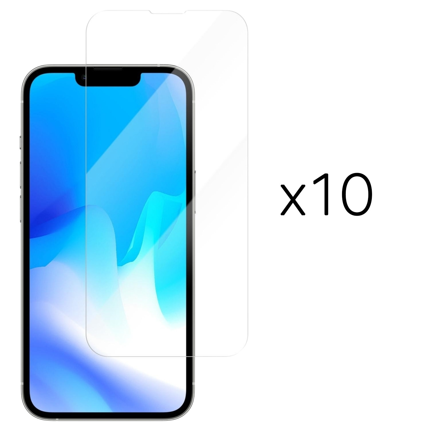 Screenprotector iPhone 13/13 Pro/14 10-pack