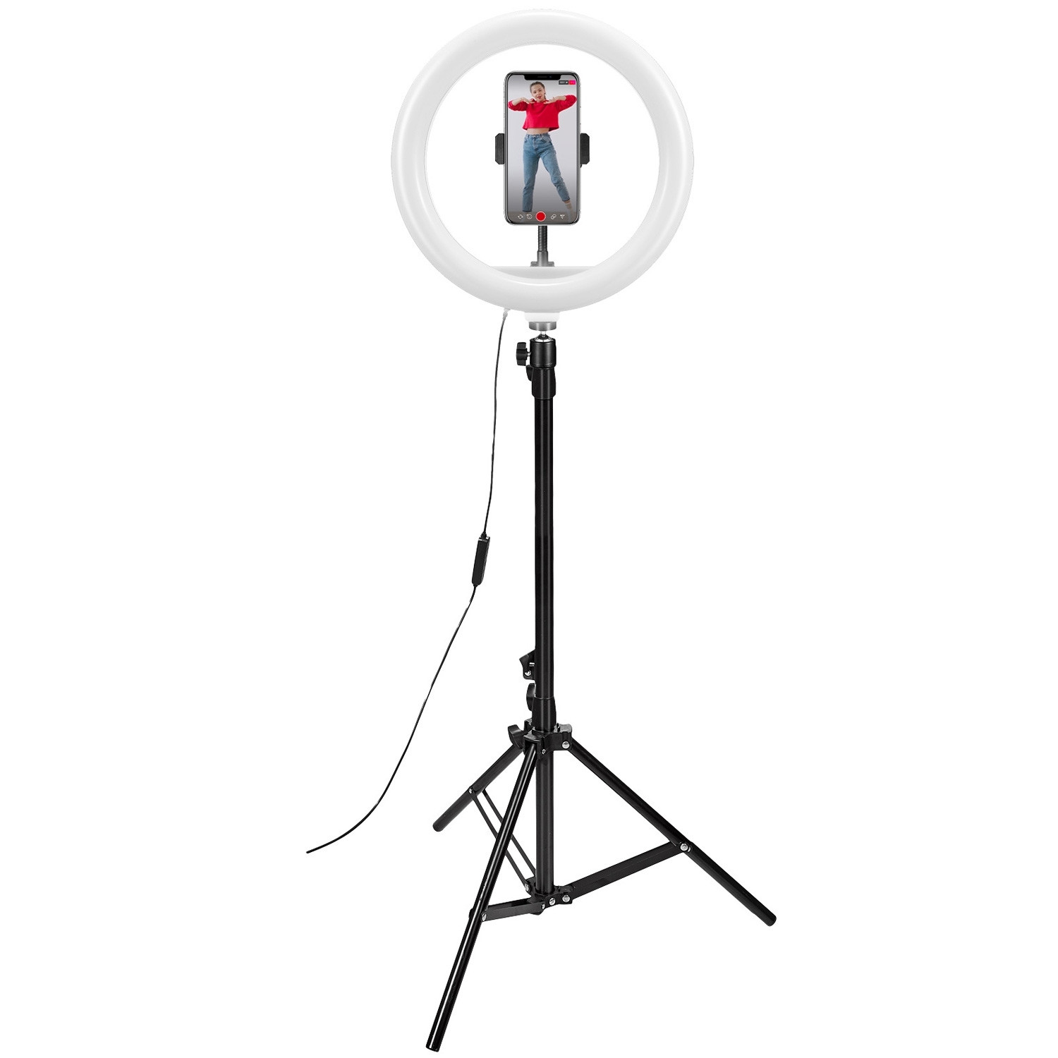 CLICKRINGUSB 12" Ringlicht mit 1,6 m Stativ
