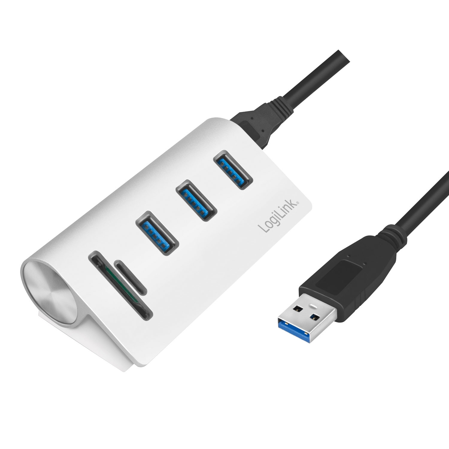 USB3.0 3-port hub + memory card reader