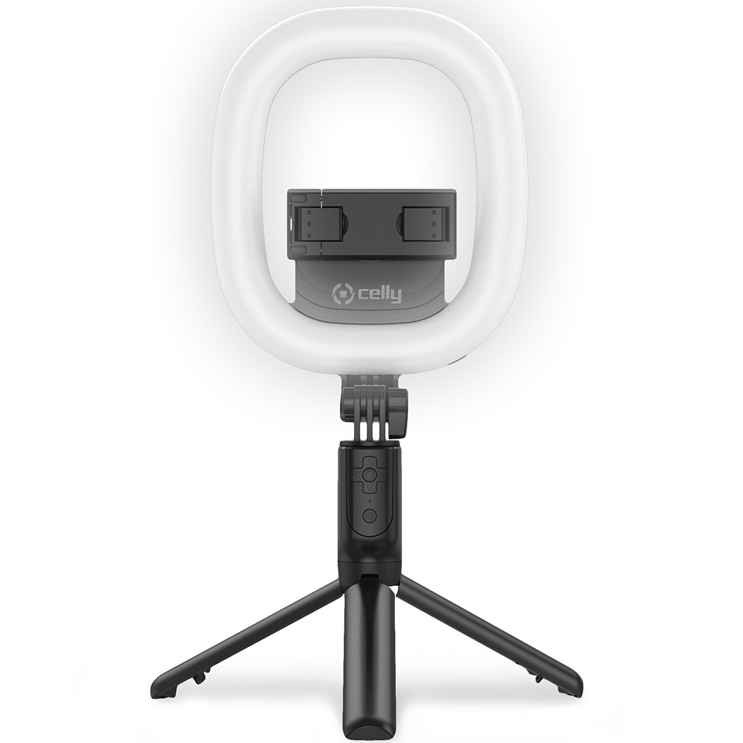 CLICKRINGBT Ringlamp met statief/selfiestick