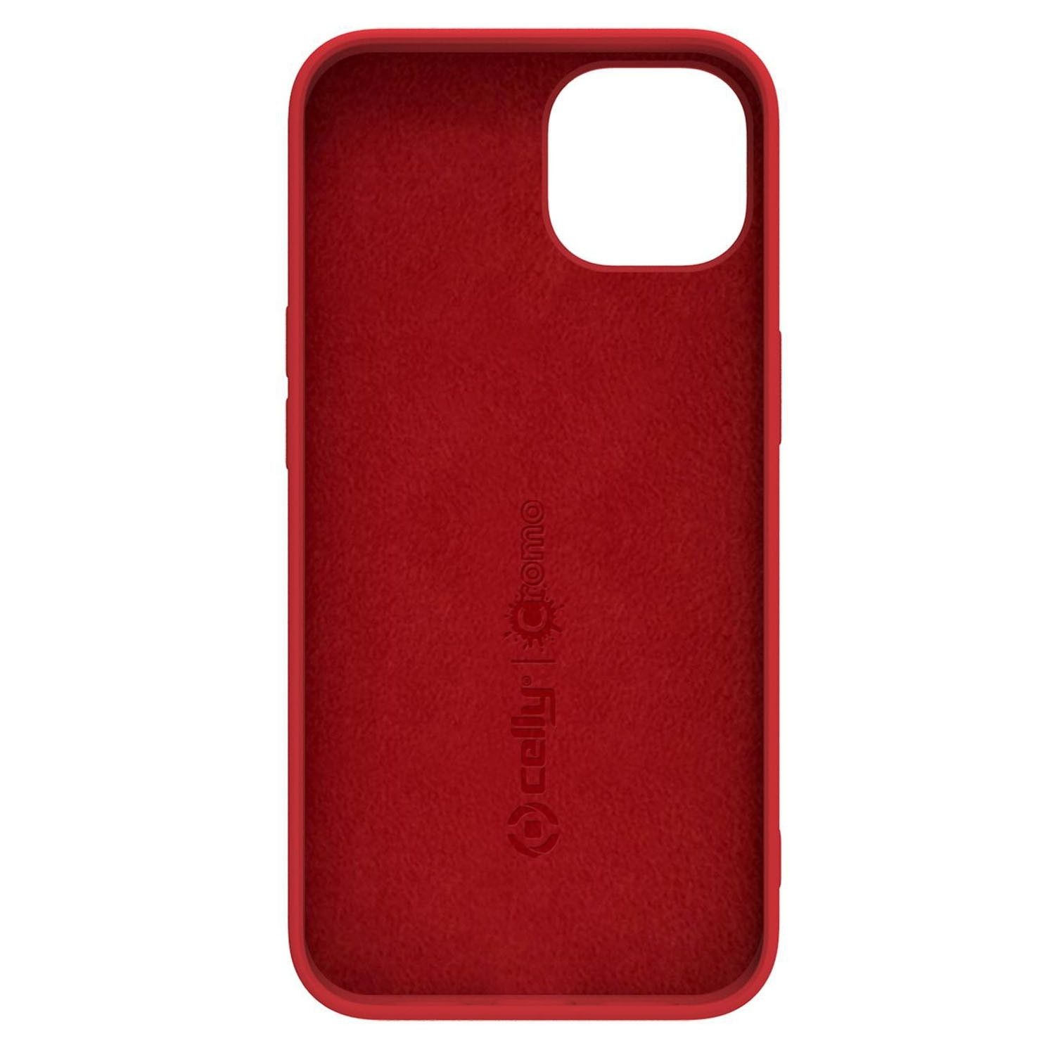 Cromo Soft rubber case iPhone 14 Pro Red