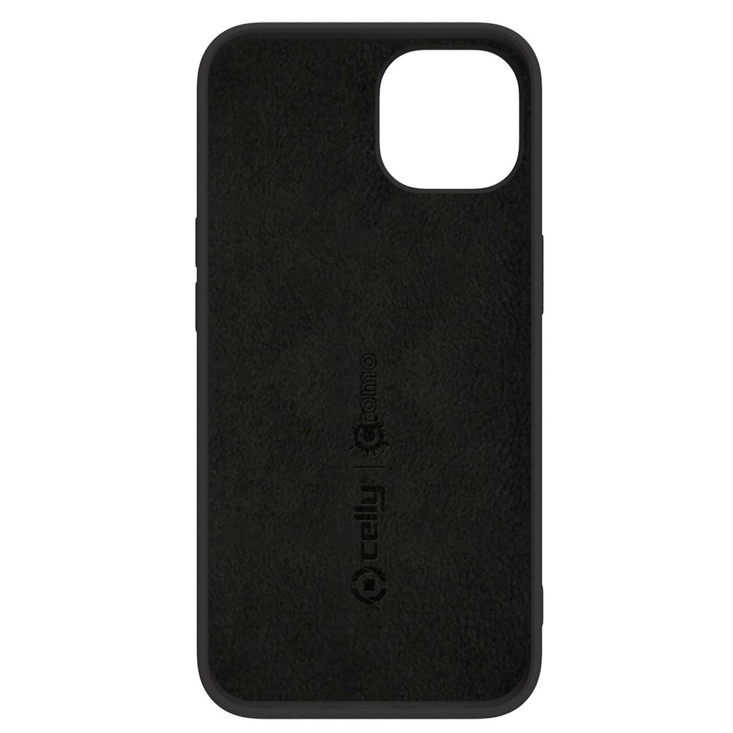 Cromo Soft rubber case iPhone 14 Black
