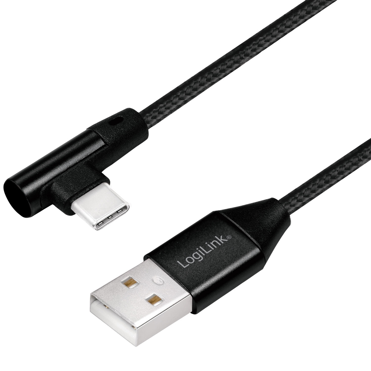 Cabo USB-C angular USB 2.0 Máx. 15W 0,3m