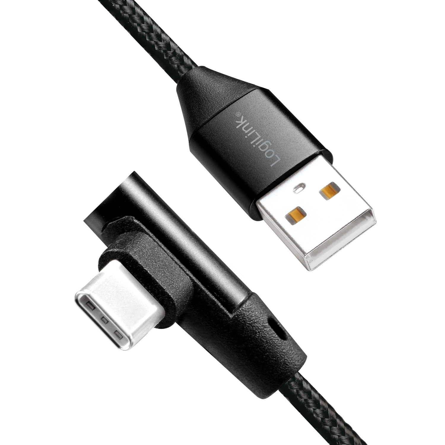 Câble USB-C coudé USB 2.0 Max 15W 0,3m