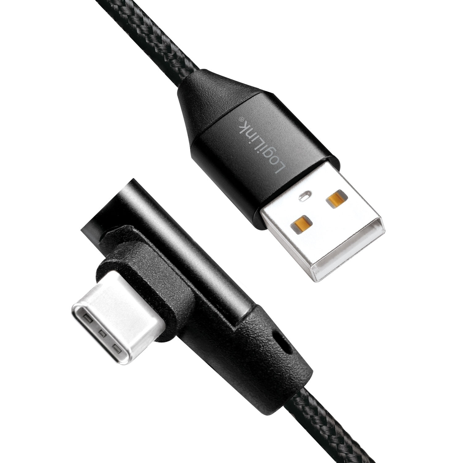 Cabo USB-C angular USB 2.0 Máx. 3A 1m