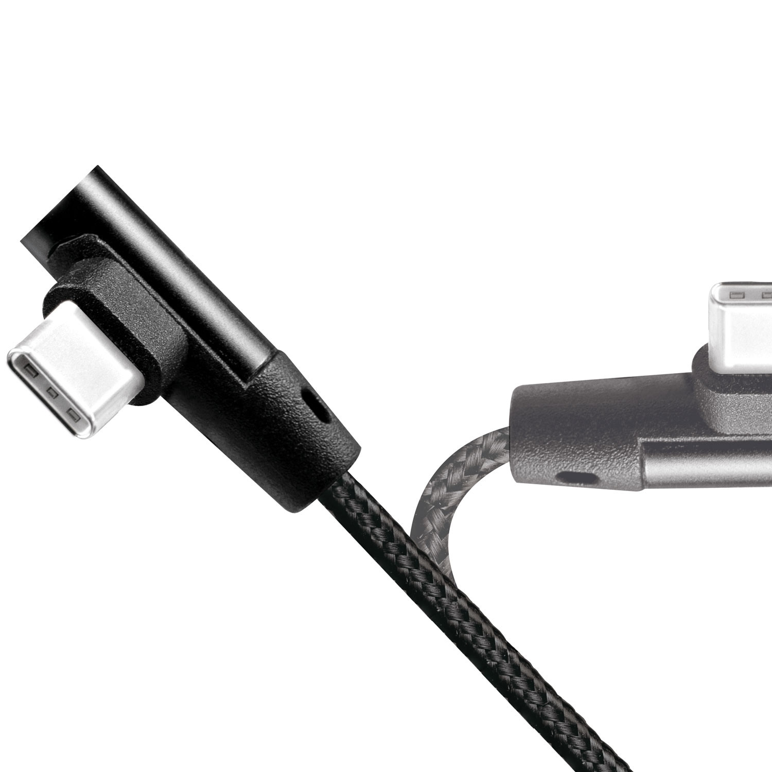 Angled USB-C cable USB 2.0 Max 15W 0.3m