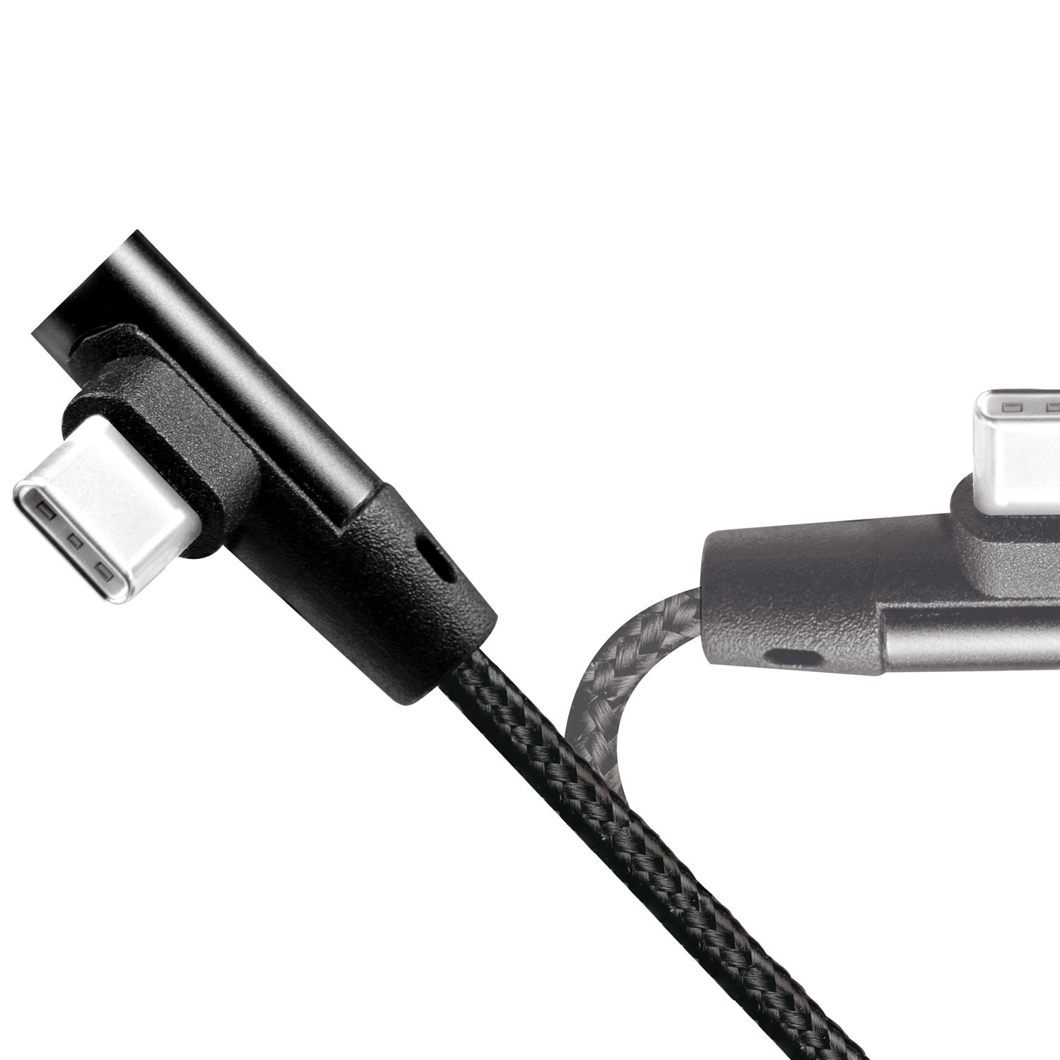 Cabo USB-C angular USB 2.0 Máx. 3A 1m