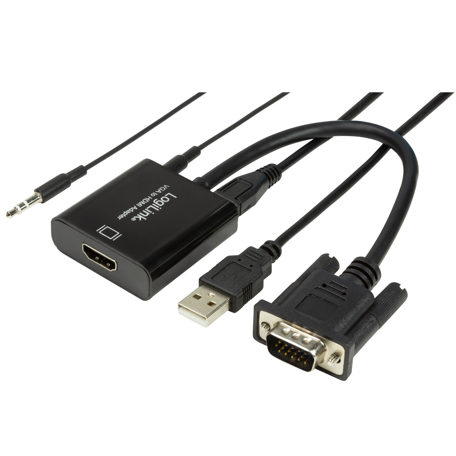 Audio VGA + USB - HDMI
