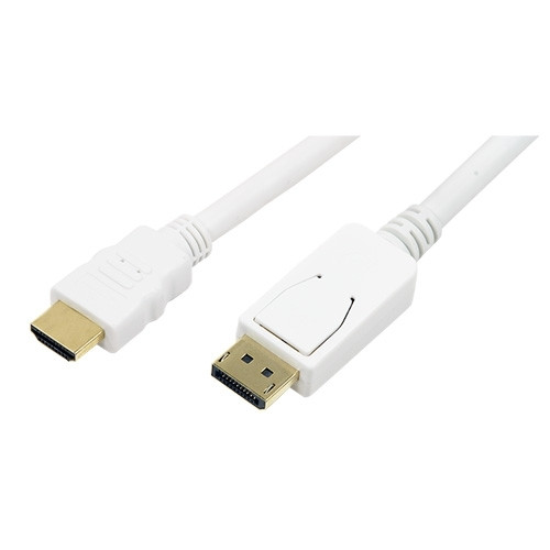 DisplayPort - HDMI 2m Blanco