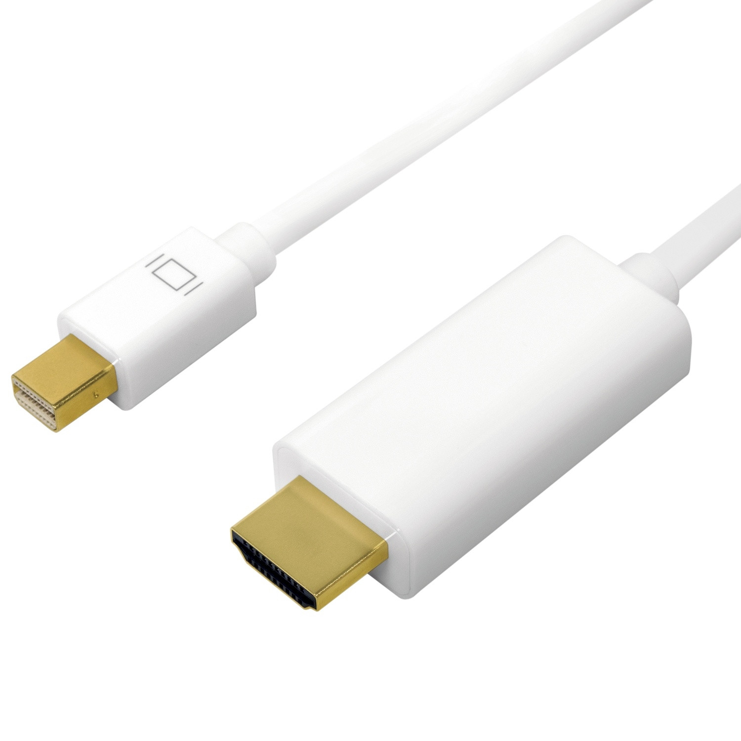 Mini DisplayPort - HDMI 4K 2m Blanc