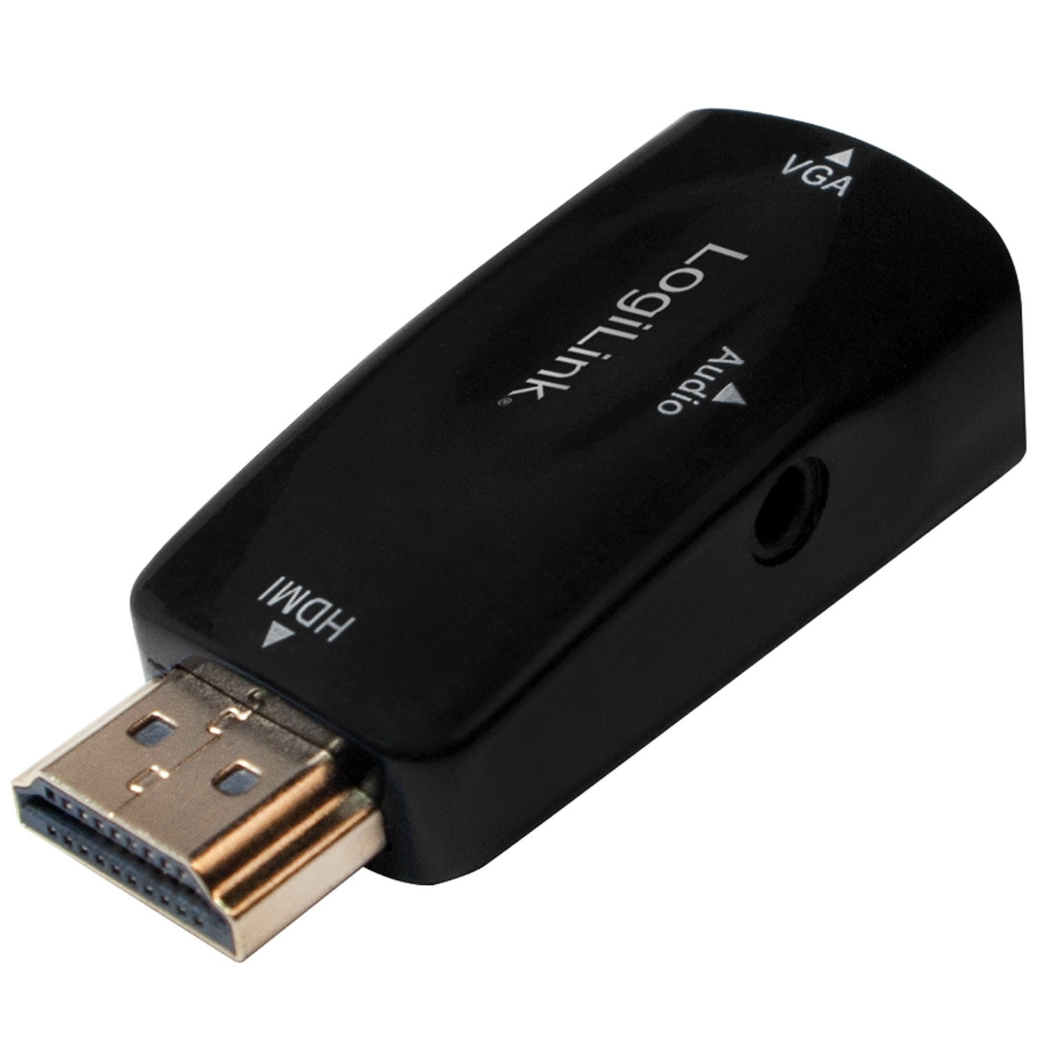 HDMI samec - VGA samica + audio