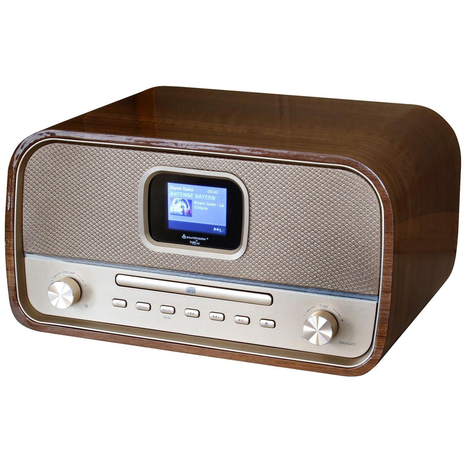 Stereo BT/CD/USB e radio