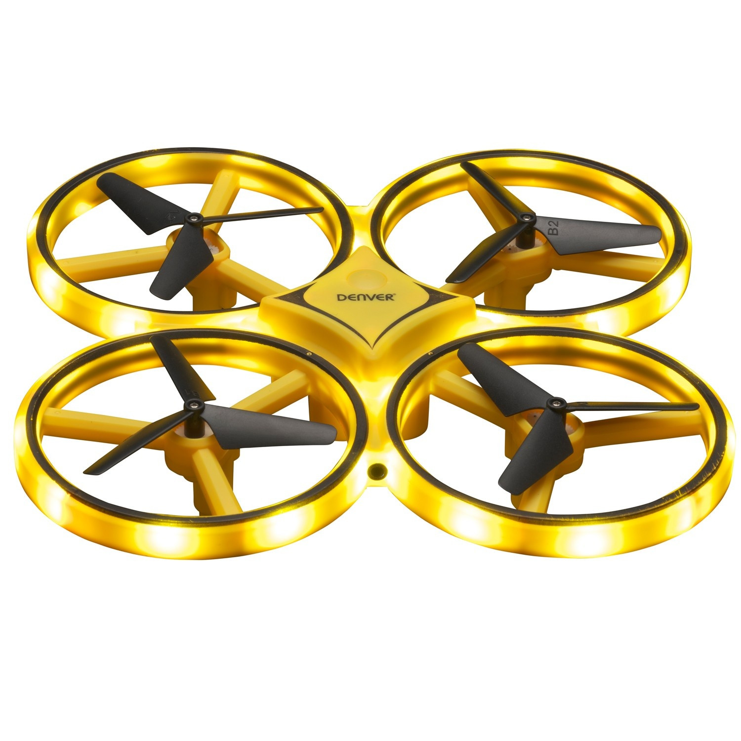 Drone avec stabilisateur et commande manuelle