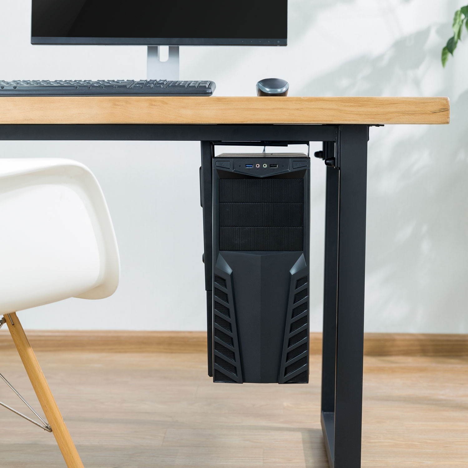 Computer holder Table/wall adjustable