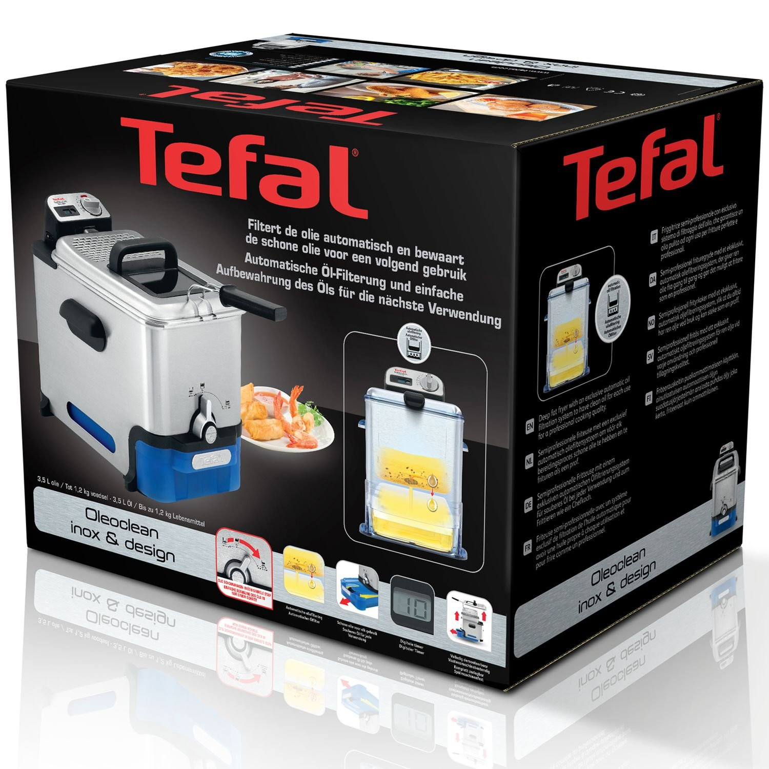 Fryer Oleoclean Digital Timer 3.5L 2300W