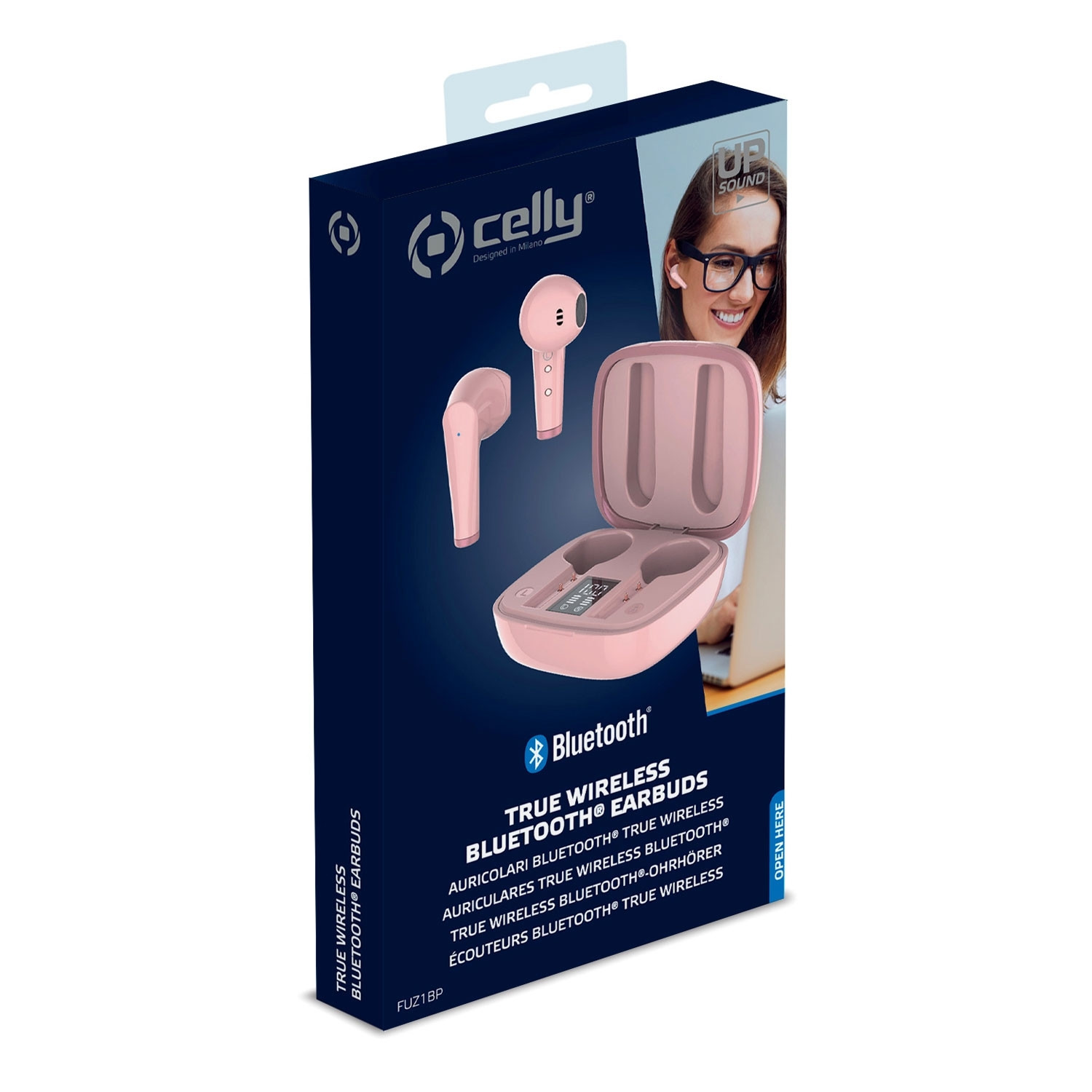Fuz1 True Wireless Headset rosa