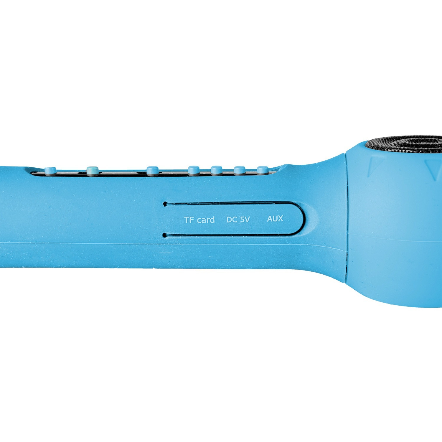 Microfono con altoparlante Bluetooth Blu