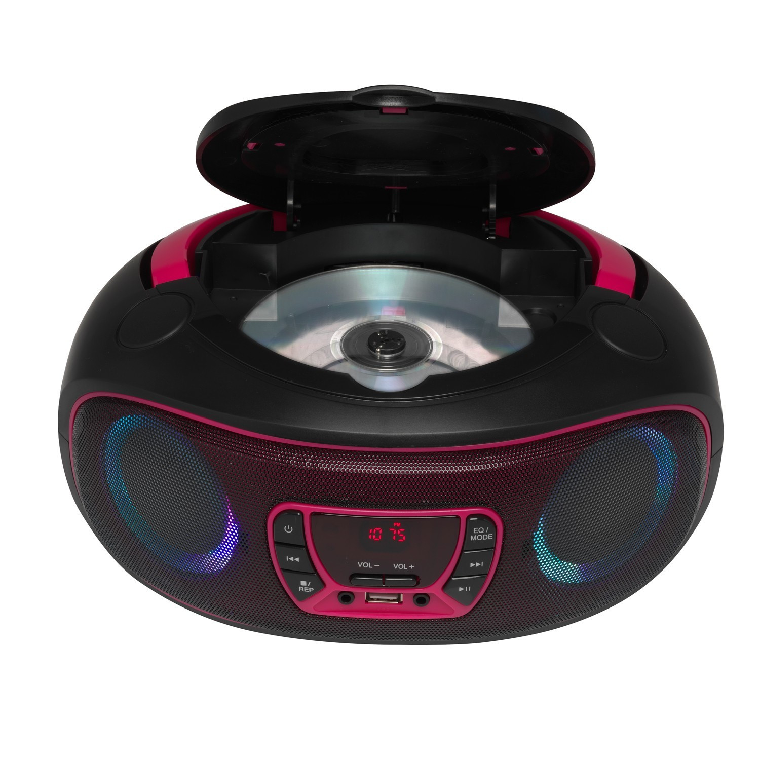 CD-Boombox mit FM/USB/BT