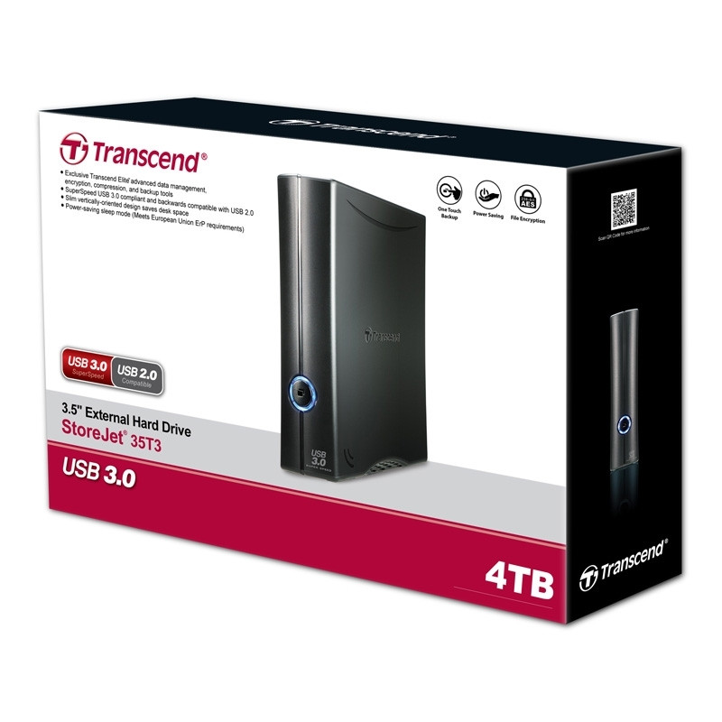 Disco duro StoreJet 3,5" 4TB USB3