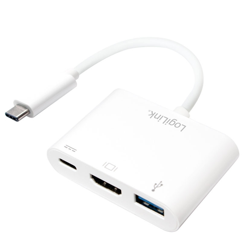 USB-C - HDMI + USB-C + USB