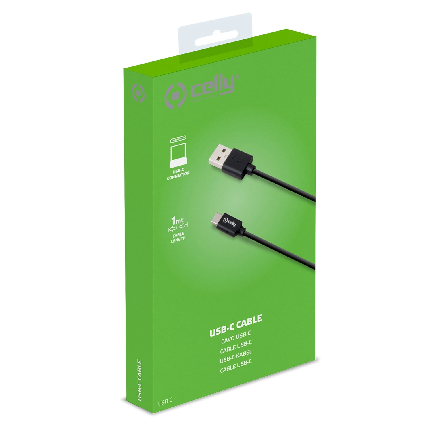 Charge/Sync USB - USB-C Max 15W 1 m Black