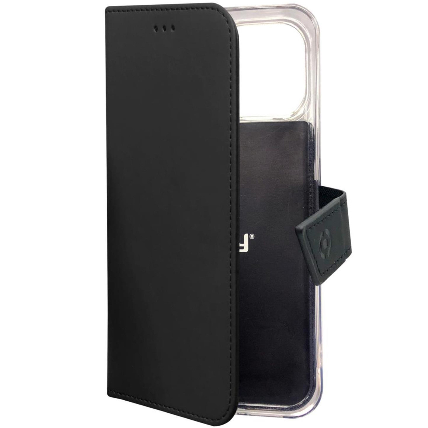 Wallet Case iPhone 14 Pro Max Schwarz