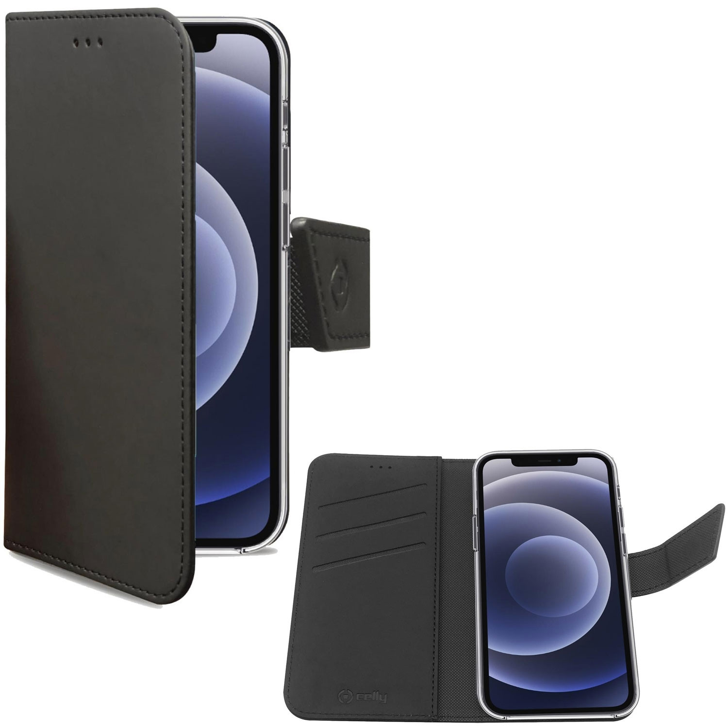 Wallet Case iPhone 13 Pro Black