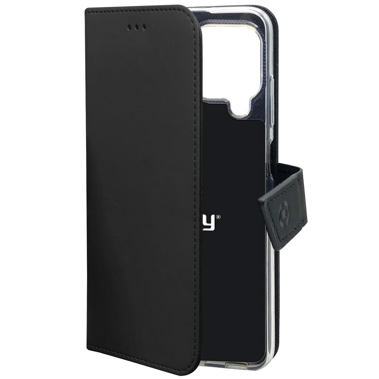Wallet Case Galaxy A12 Schwarz