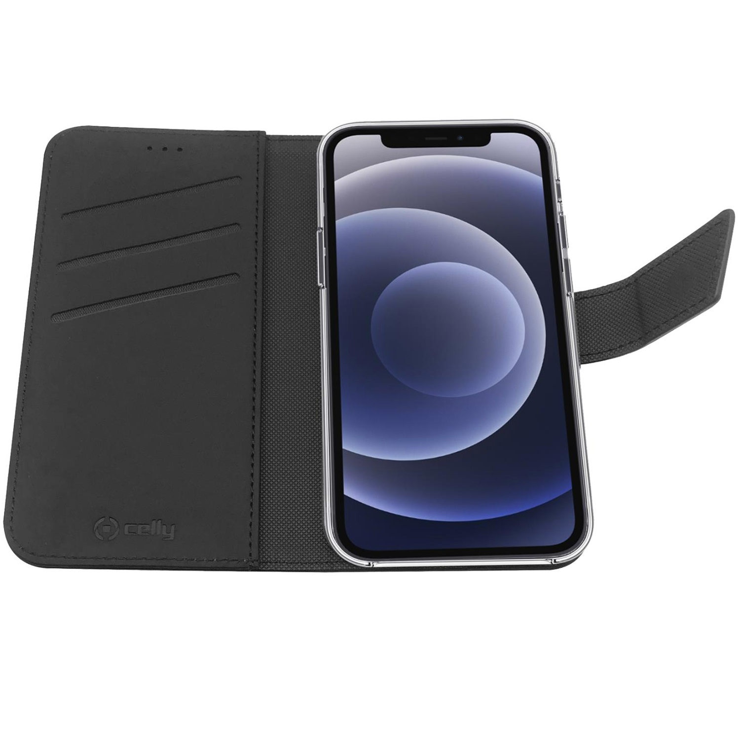 Funda Cartera iPhone 13 Mini Negra