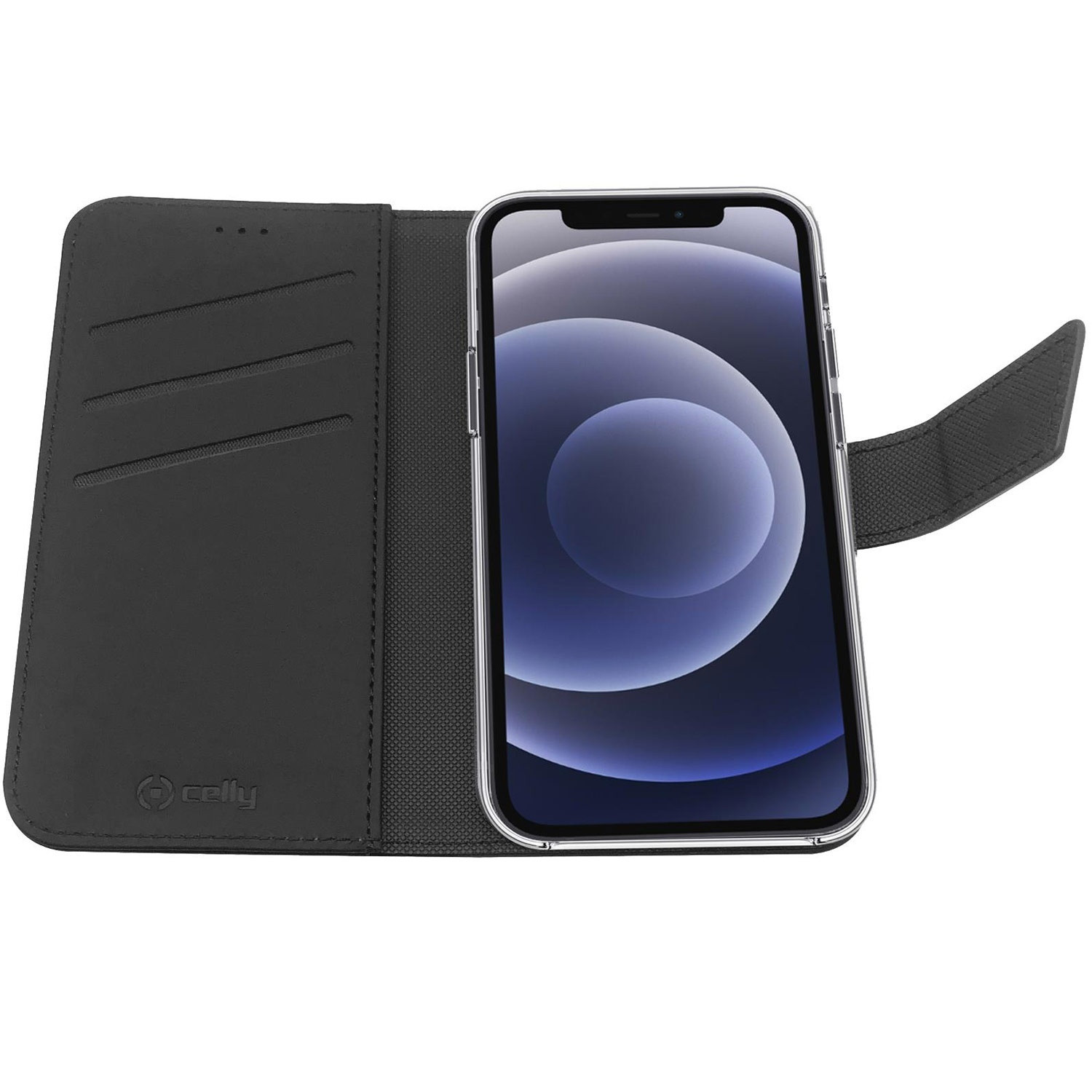 Wallet Case iPhone 13 Pro Schwarz