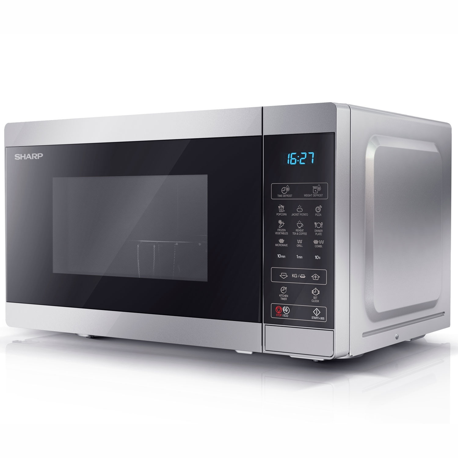 Horno microondas 20l Panel digital 800W Grill