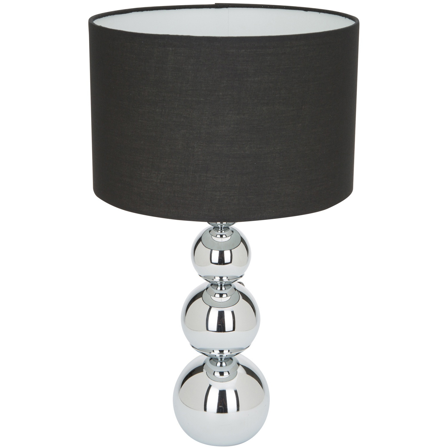 Table lamp touch & dim L Black