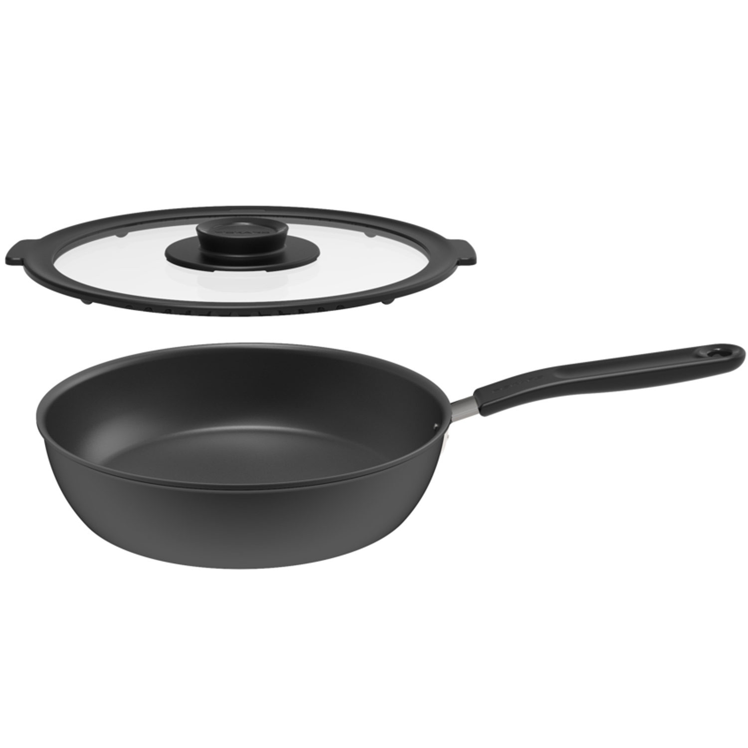 Trekkerpan met Deksel Functionele Vorm 26cm