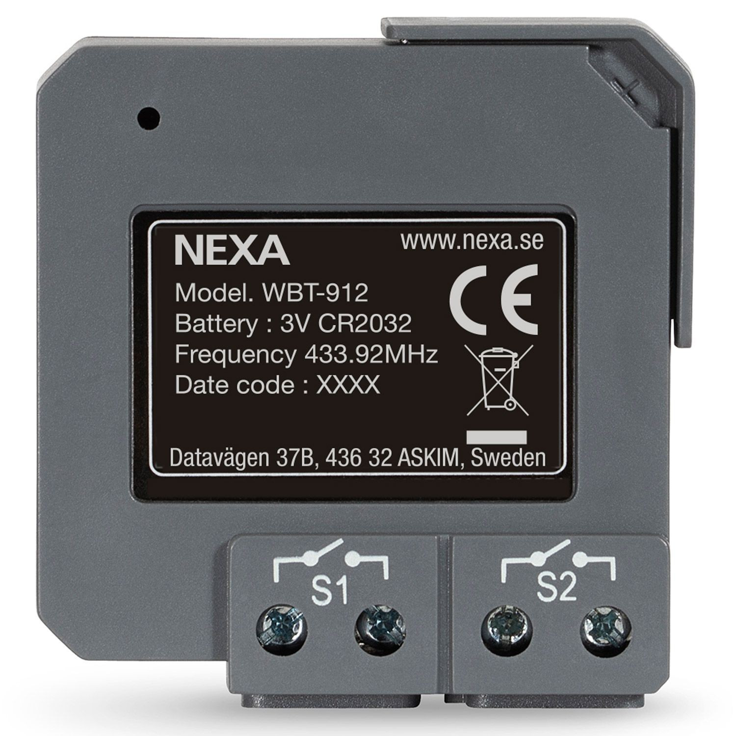 WBT-912 2-Kanal-Einbausender