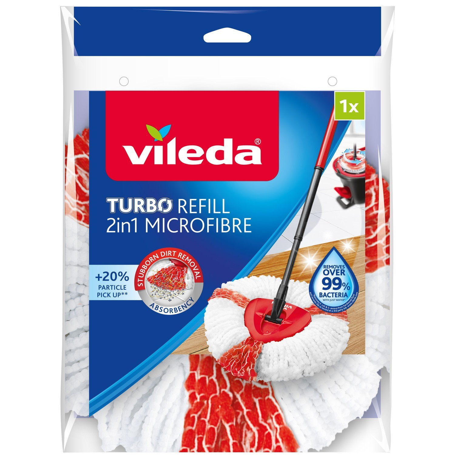 Turbo Refil 2 em 1 Microfibra