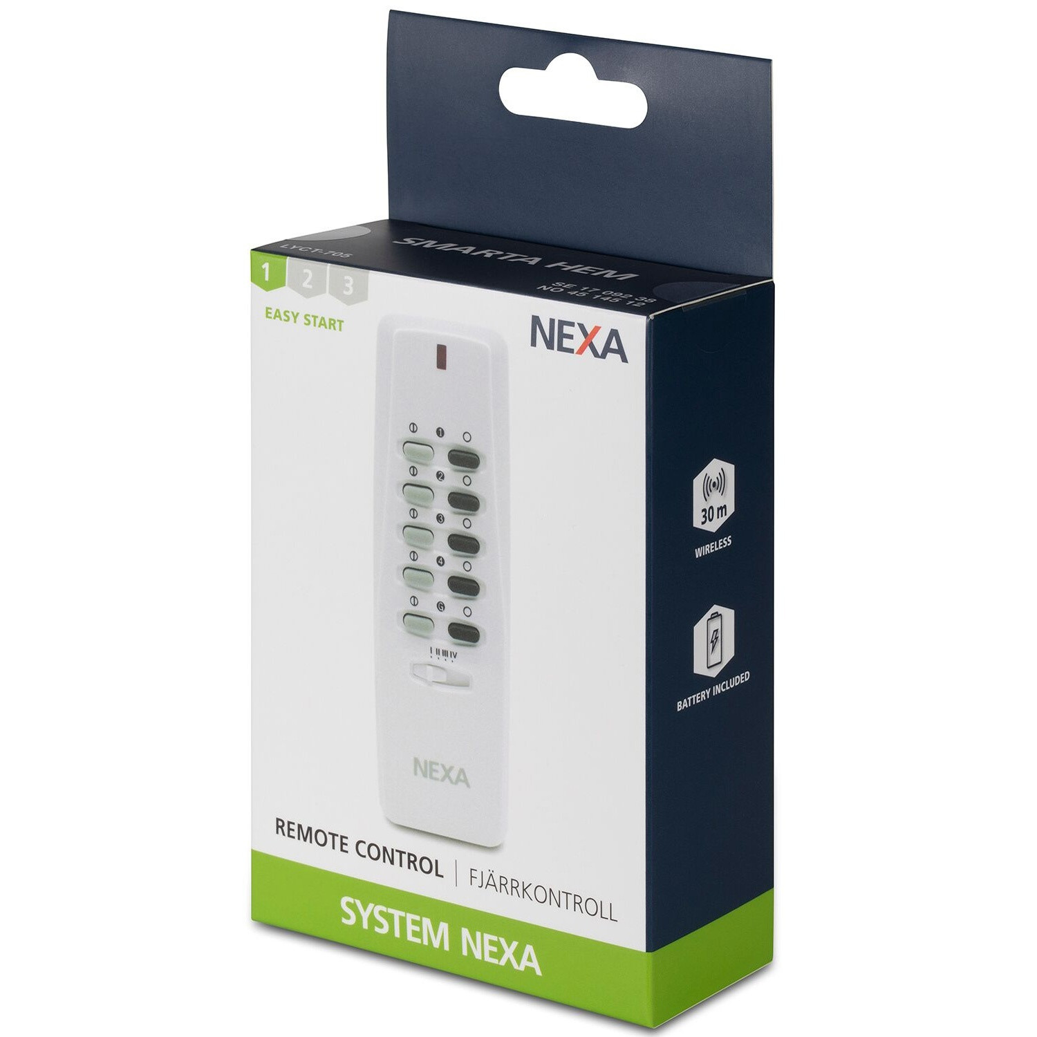 LYCT-705 Telecomando Bianco