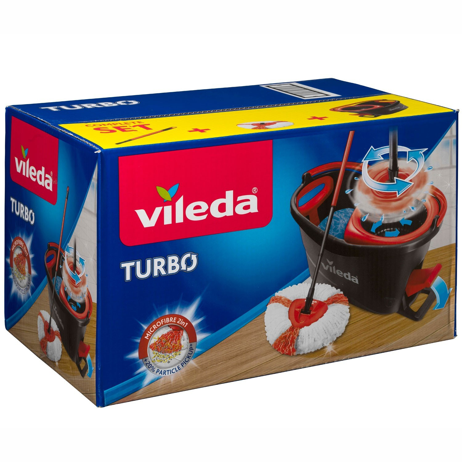 Esfregona Easywring e Clean Turbo
