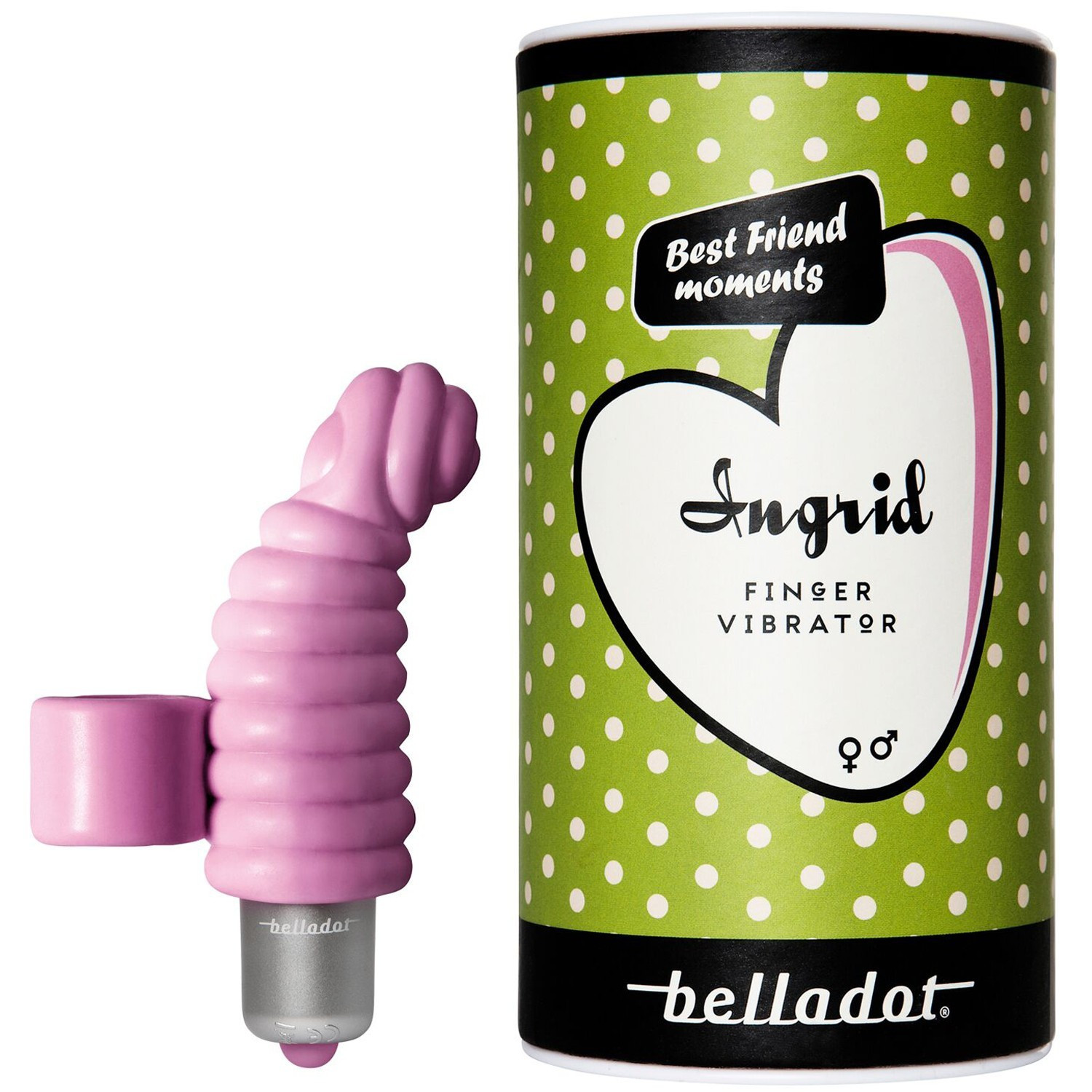 Ingrid Vingervibrator roze