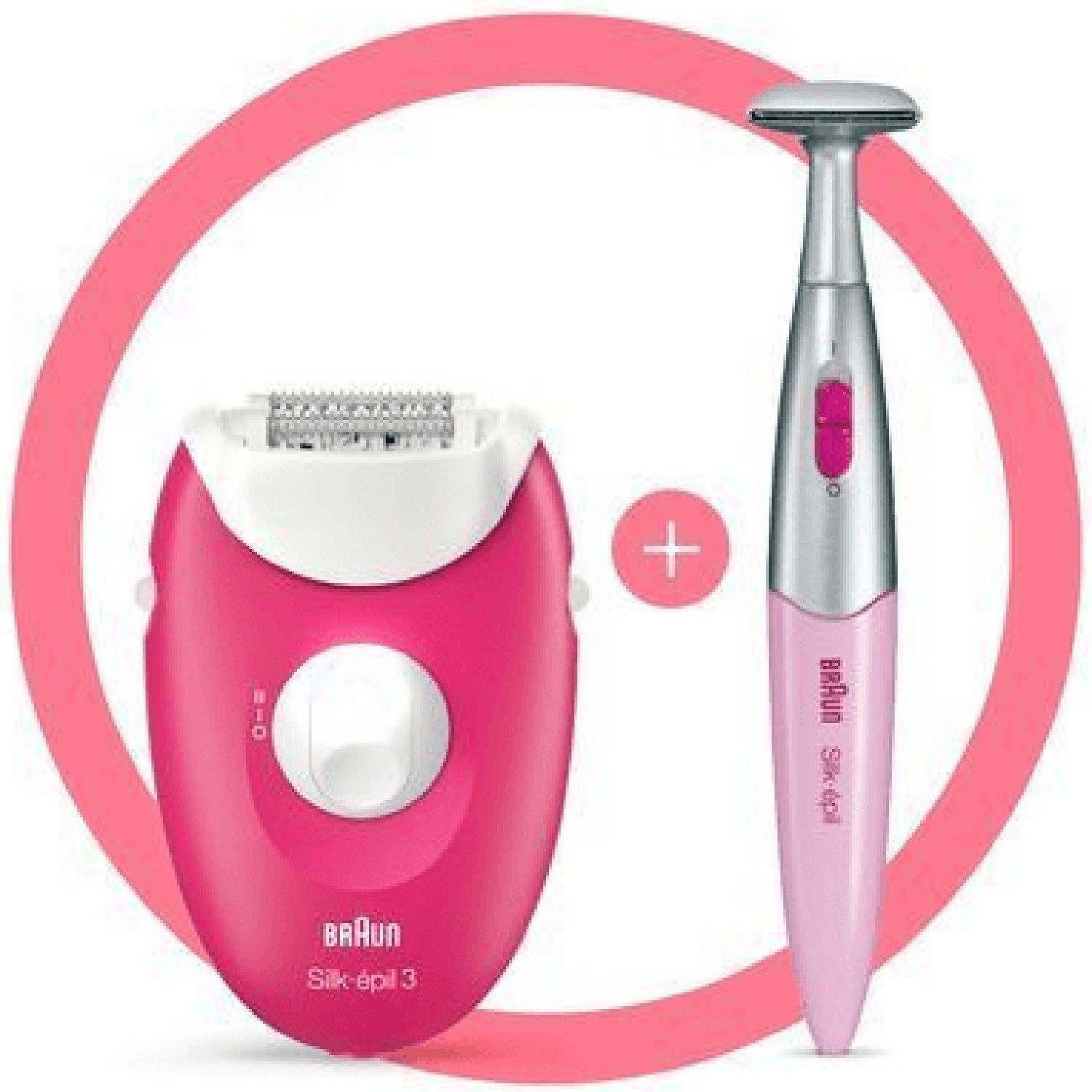 Epilator Silk-Epil 3 420 Robijn