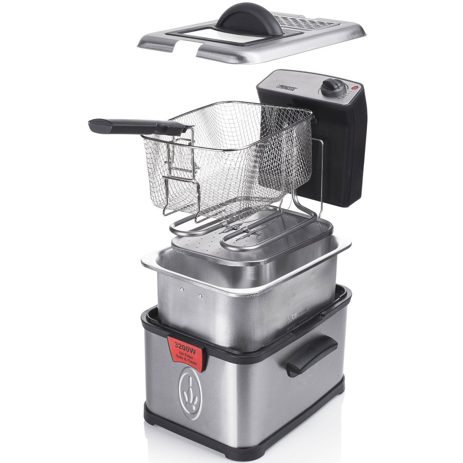 Friteuse 3L 3200W Friteuse Supérieure