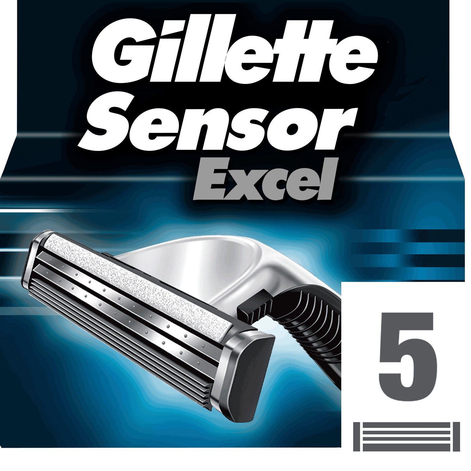 Lametta da barba Sensor Excel 5pz