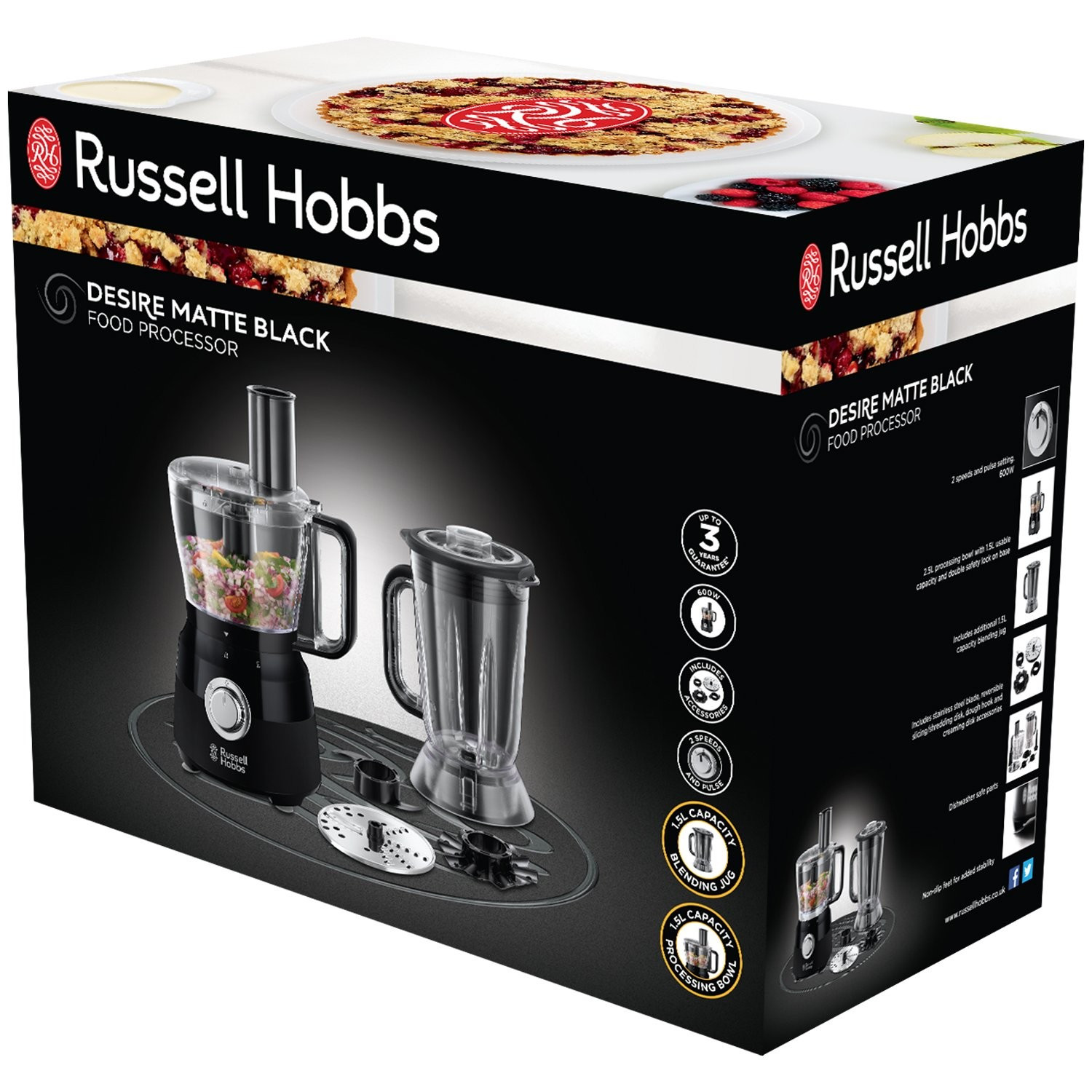 Food processor 24732-56 Black Food Processor