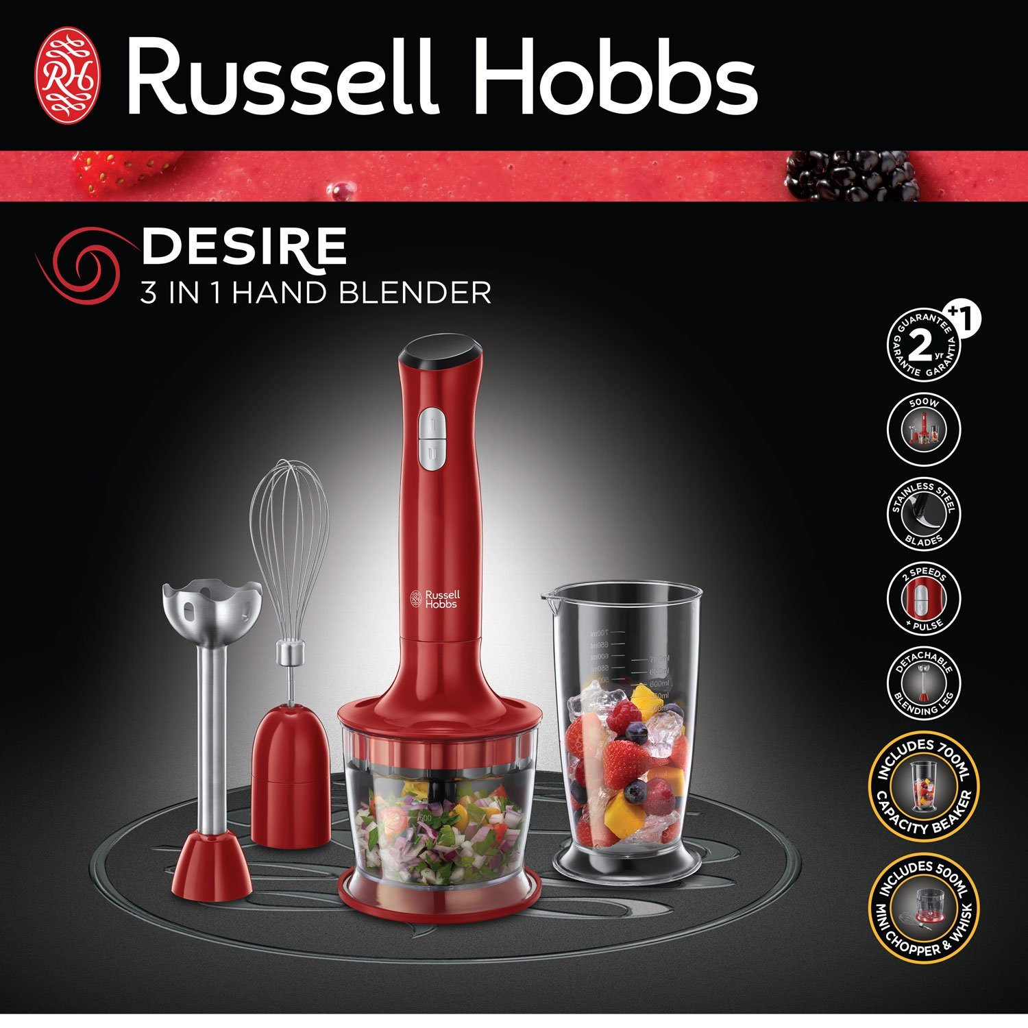Desire staafmixer 3in1