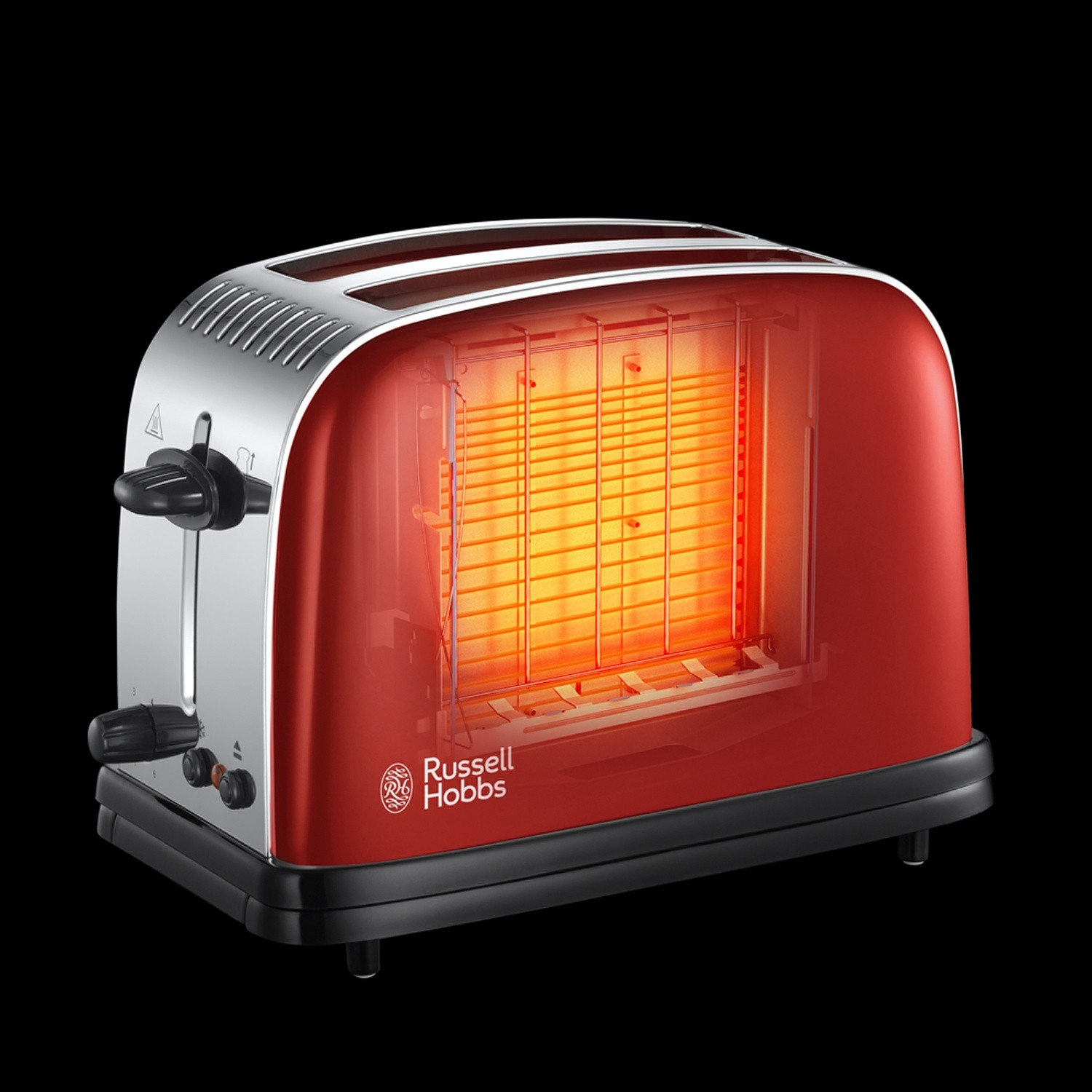 Farben: Roter 2-Scheiben-Toaster