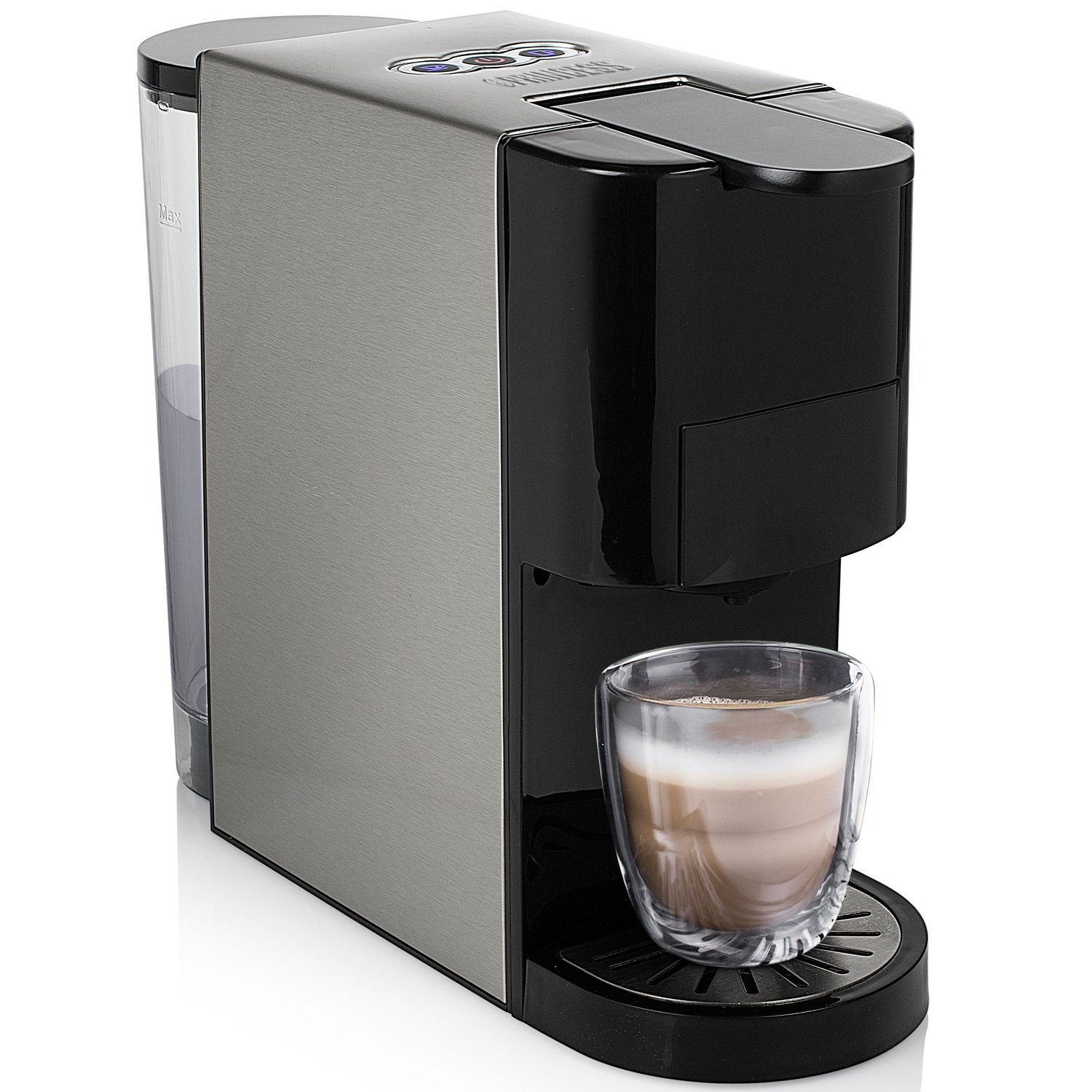 Multi Capsulemachine RVS 4-in-1