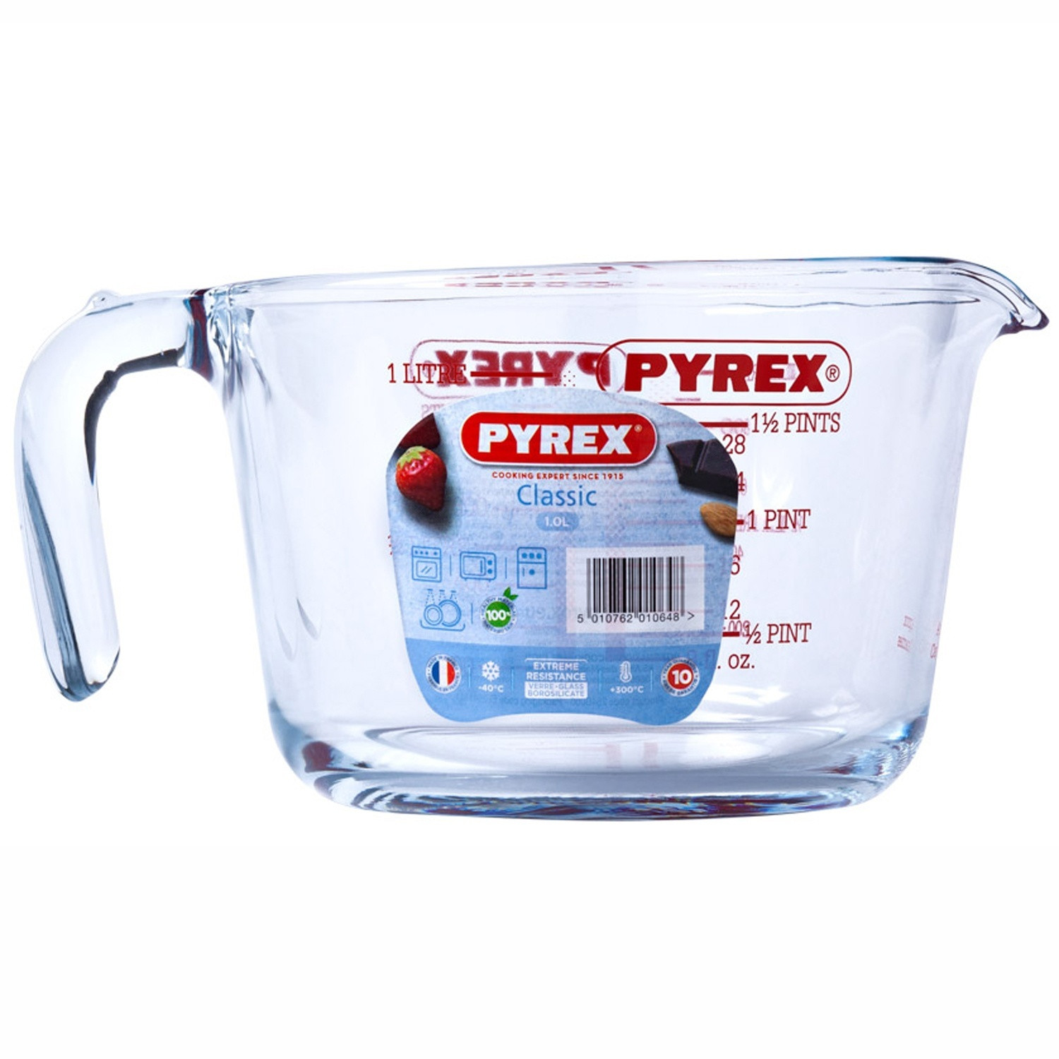 Pichet doseur verre 1,0L