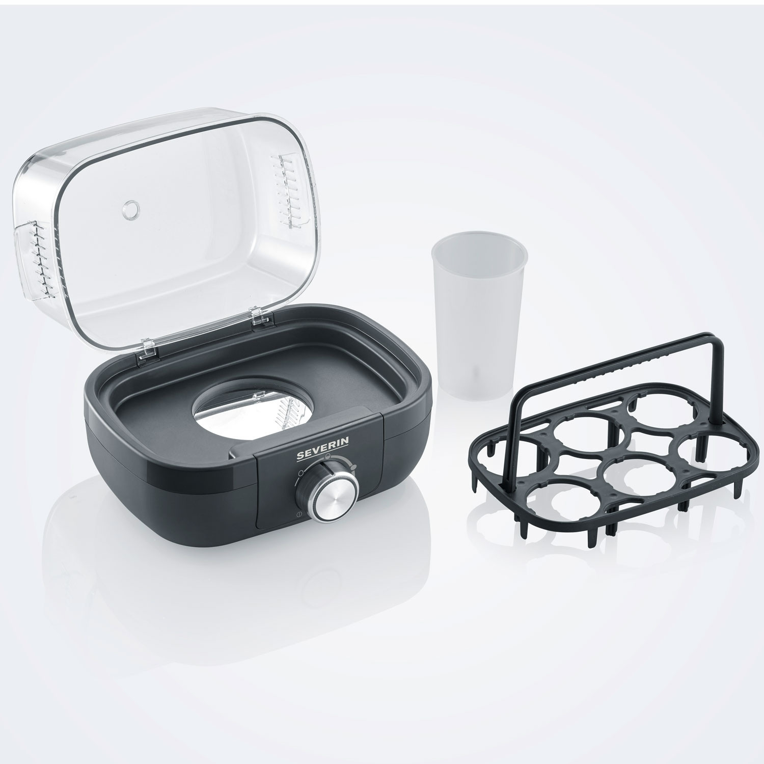 Cuiseur à œufs 6 œufs Commande électronique EK3166